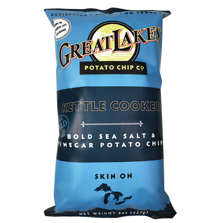 Great Lakes Chips, 1.375oz sea salt/vinegar