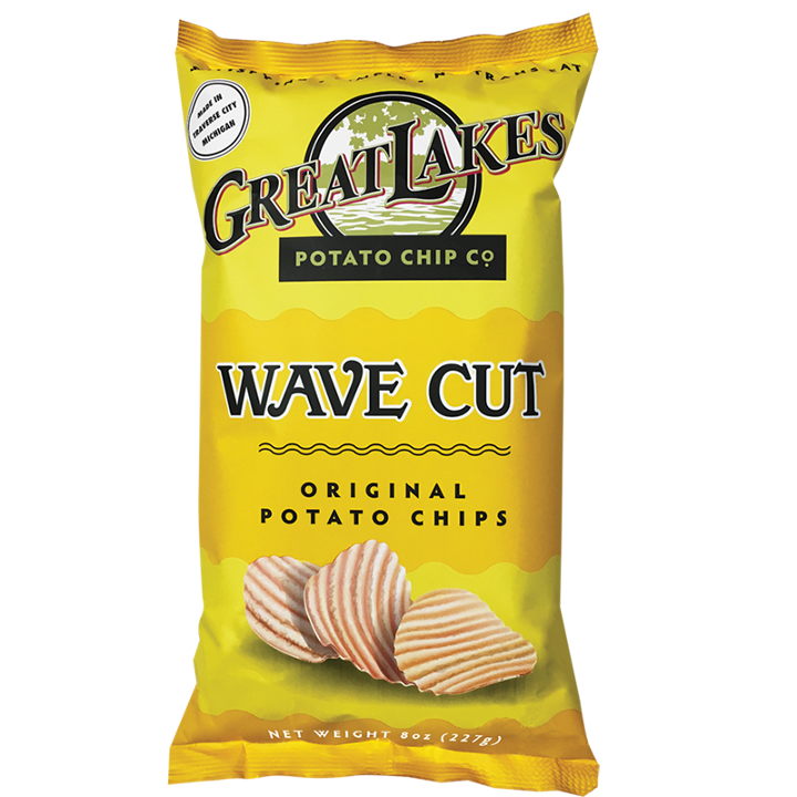 Great Lakes Chips, 8oz wave