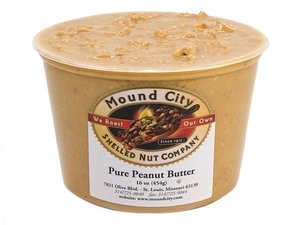 Mound City Roasted Nut Co. Pure Peanut Butter