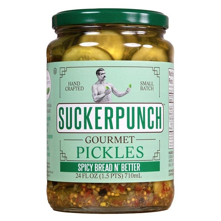 Sucker Punch Spicy Bread n' Butter Pickles