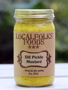 Local Folks Foods Dill Pickle Mustard