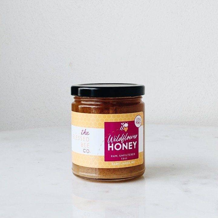 Blessed Bee Wildflower Honey