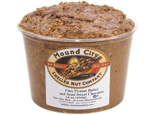 Mound City Roasted Nut Co. Semi Sweet Chocolate Peanut Butter