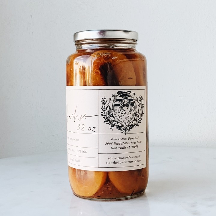 Stone Hollow Pickled Peaches