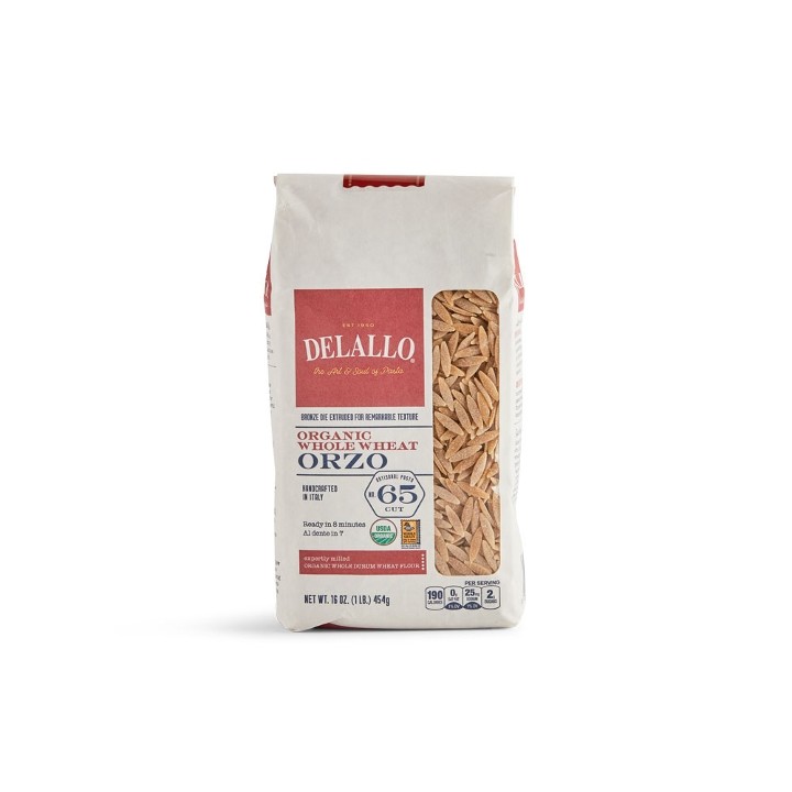 Dellalo Whole Wheat Orzo