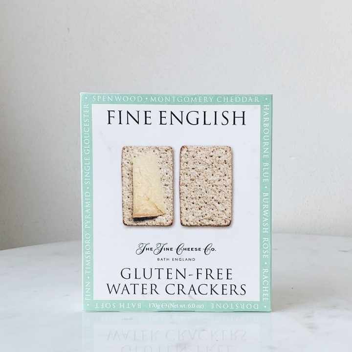 Fine English GLUTEN FREE Water Crackers