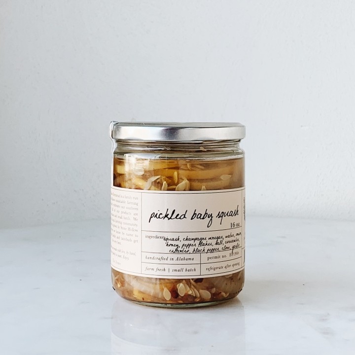 Stone Hollow Farms Pickled Baby Squash