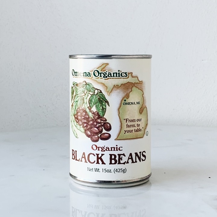 Omena Organic Black Beans