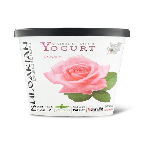 Bulgarian Yogurt Rose Yogurt