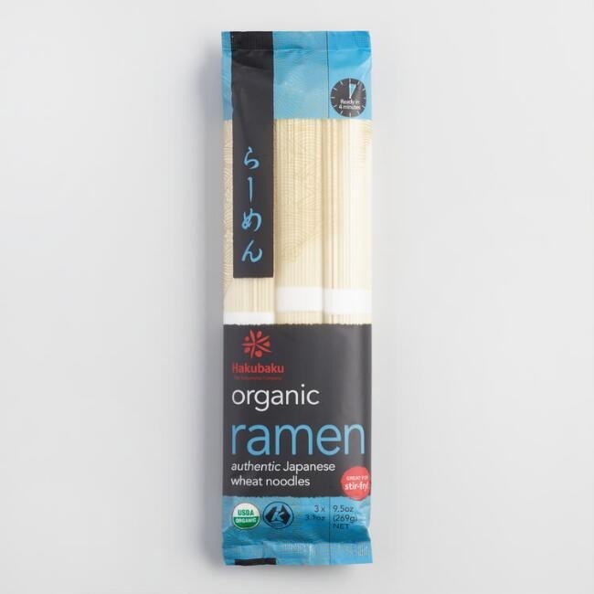 Hakubaku Ramen noodles, organic