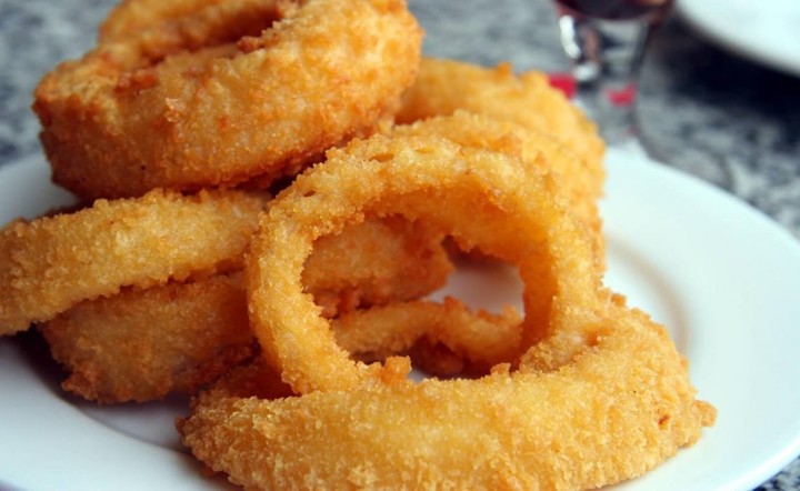 Basket Of Onion Rings