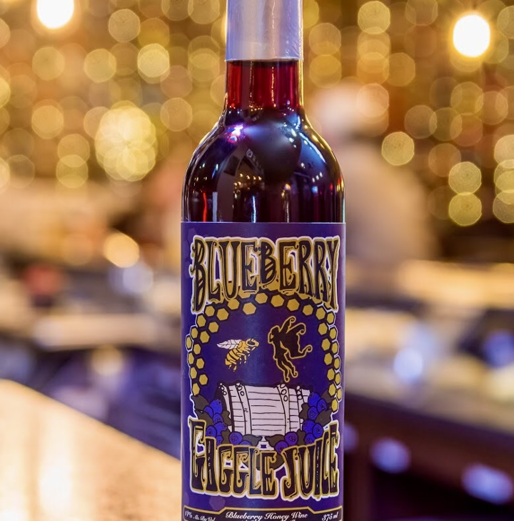 Blueberry Giggle Juice Mead - 6oz glass