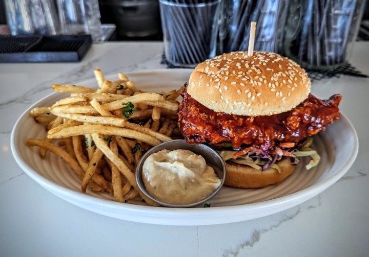 Crispy Korean Chicken Sandwich