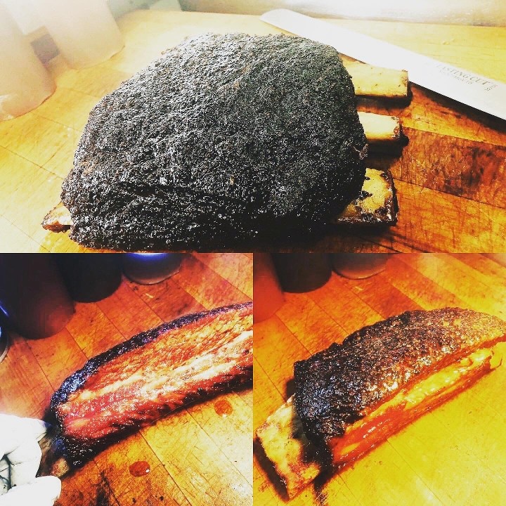 Texas Steele BBQ - Rack of Texas Dino Ribs