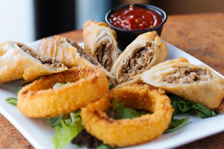 Cheesesteak Eggrolls