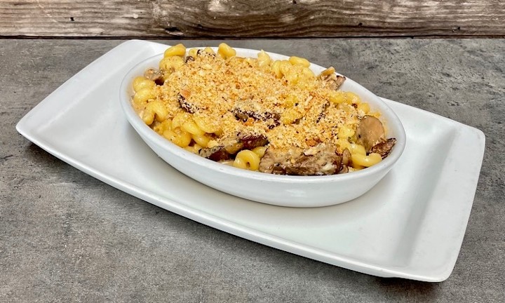 Steak Mac + Cheese