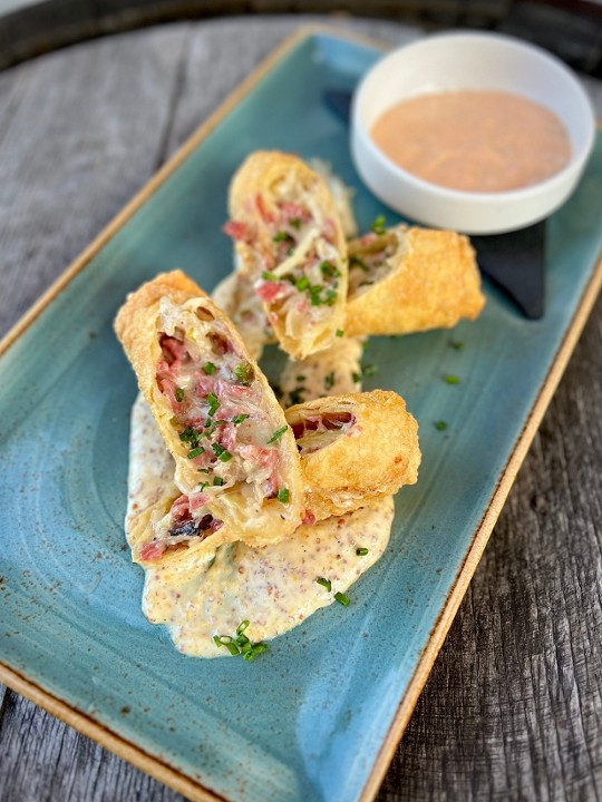 REUBEN EGG ROLLS