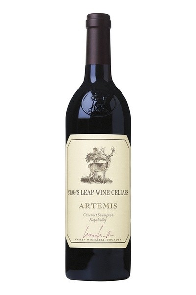 Bottle of Stag's Leap Artemis Cabernet Sauvignon