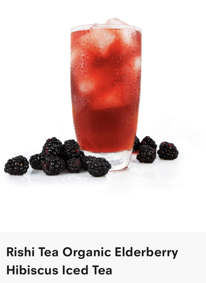 Rishi Elderberry Hibiscus Iced Tea