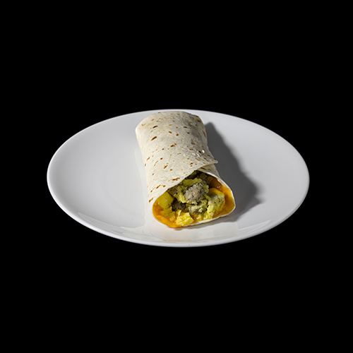 Sausage Breakfast Burrito