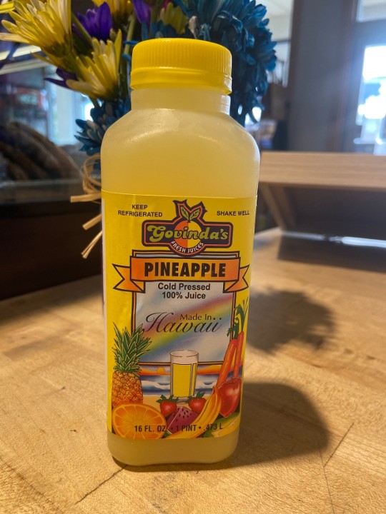 Govinda's Pineapple Juice (16 oz.)