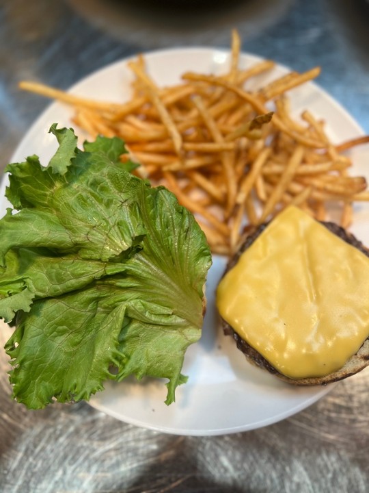 Keiki Cheese Burger w/ Fries
