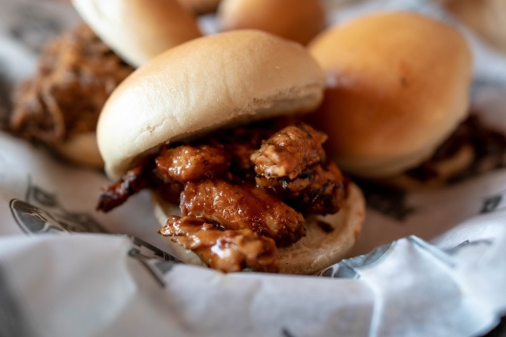 Chopped BBQ Chicken Slider