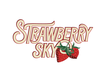 32oz CROWLER Strawberry Sky