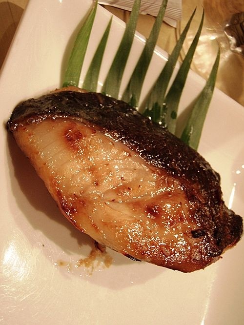 Grilled miso glazed black cod AP