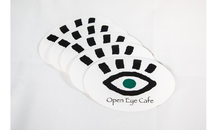 Open Eye Sticker