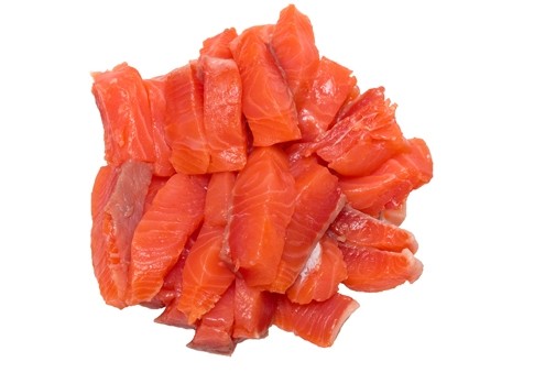 Salmon Tips/Pieces Skinless (Fresh) $/Lb