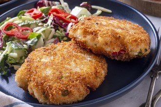 Fish Cakes - "Patriot" Store Made Pre-Cooked  (4)