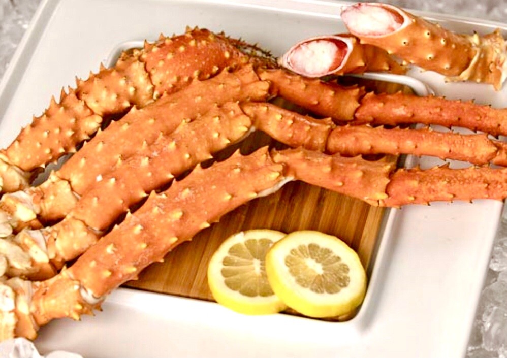 Crab - Alaskan King Claws & Legs (Cooked) $/Lb. Total price will reflect actual weight.