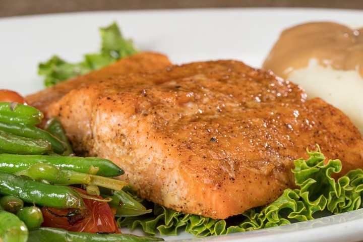 Off-the-Hook Whiskey Salmon