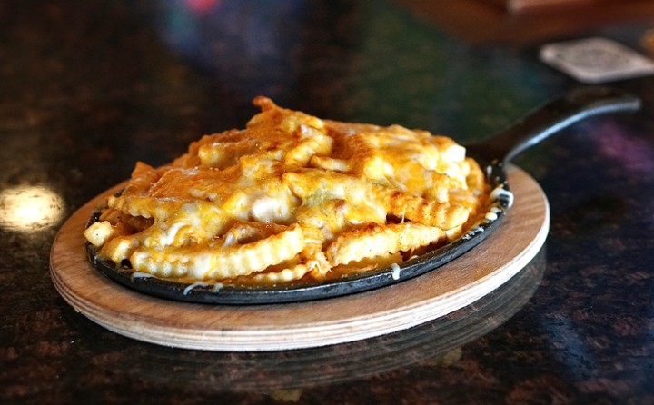 Green Chile Cheese Fries Skillet