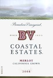 Merlot, BV Coastal, CA