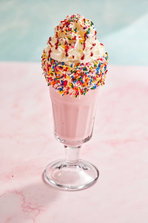 Strawberry Hand Spun Milkshake