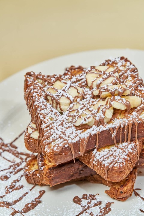 Banana Nutella French Toast