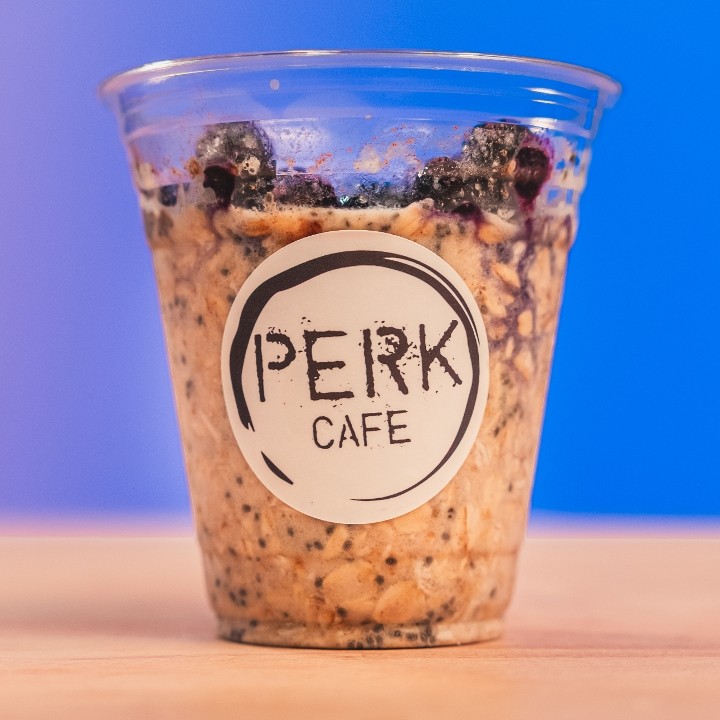 Overnight Oats with Blueberries