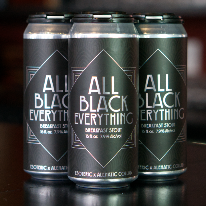 All Black Everything 16 oz Cans