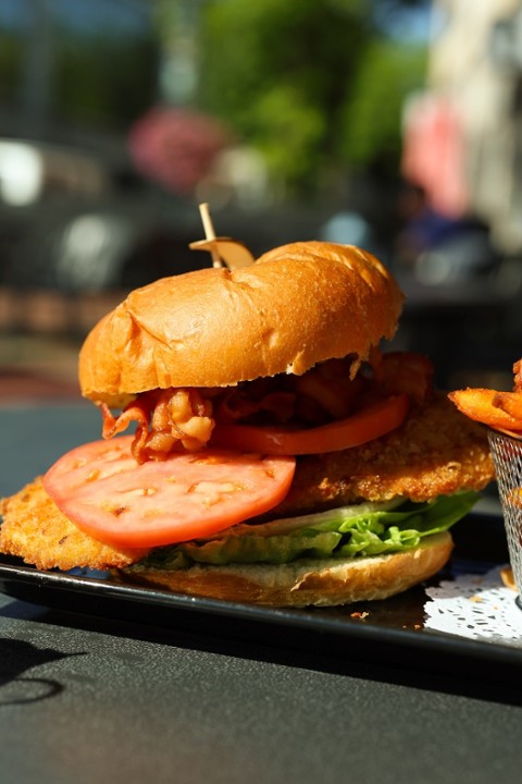 Crispy Chicken Club Sandwich