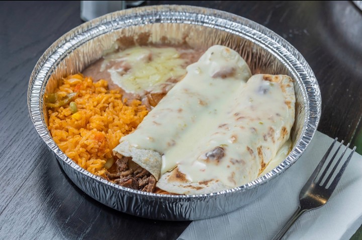 Cheese-Steak Burritos