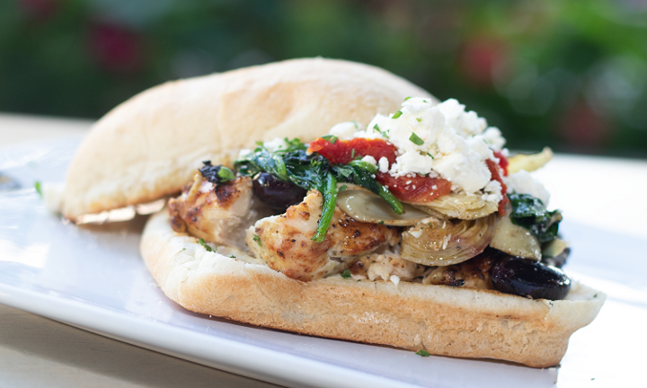 Chicken Olympia Sandwich