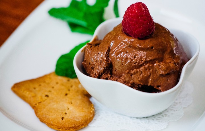 Rich Belgian Chocolate Mousse