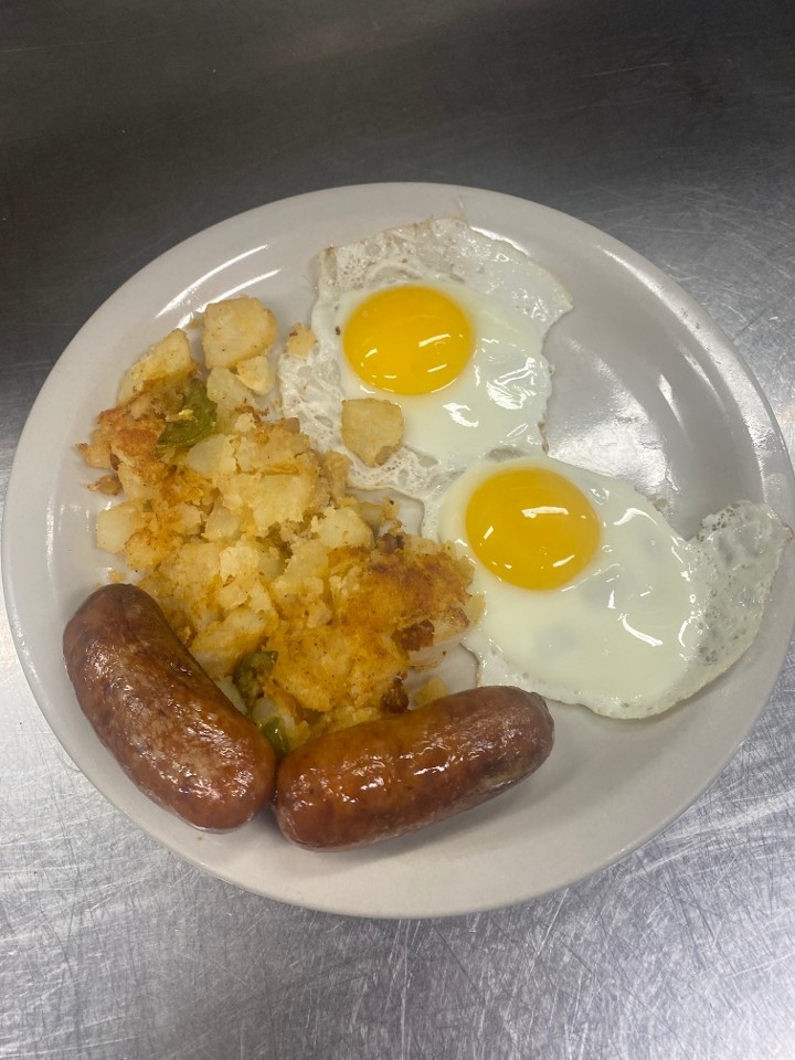 Two Eggs w/Sausage
