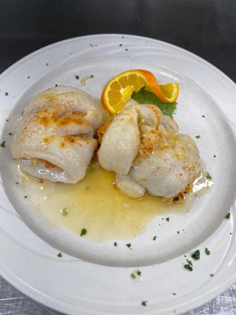 Broiled Stuffed Filet Of Sole
