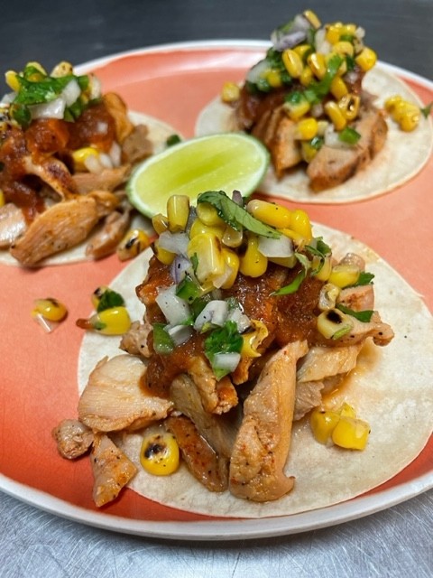 Adobada Chicken Tacos