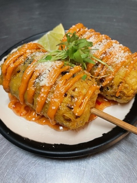 Beer Battered Corn