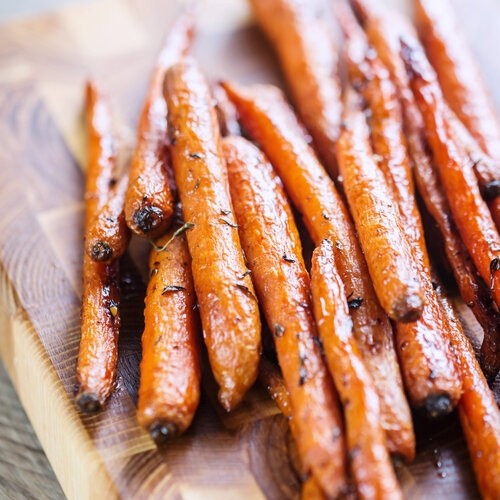 Roasted Carrots With Pepitas