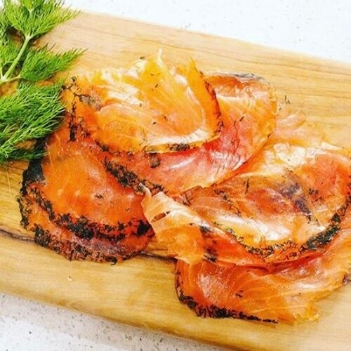 Salmon Gravlax Platter